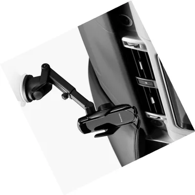 Produktbild von Forcell Auto-Handyhalterung Qi mit Ladefunktion Schwarz