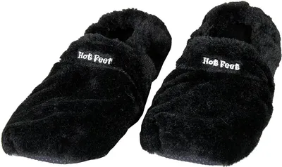 Produktbild von Hot Feet, beheizte Hausschuhe - Schwarz