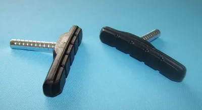 Produktbild von Promax V Bremsbeläge Gewindelos 43mm Bolzen V-Brake Bremsschuhe Bremsklötze
