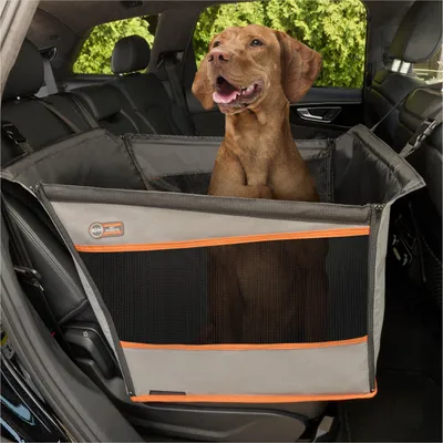Zdjęcie produktu dla K&H Buckle N' Go – fotelik samochodowy dla psów, duży, wymiary: 53,3 x 48,3 x 48,3 cm