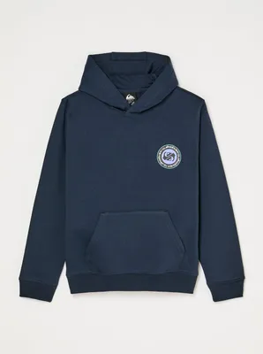 Immagine prodotto di Felpa con cappuccio Quiksilver Graphic Hoodie Youth Dark Navy 8