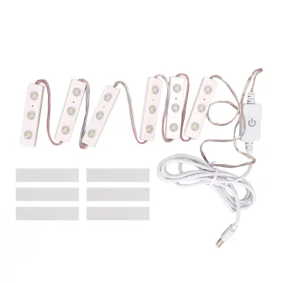 Obrázek produktu pro LED make-up zrcadlové světlo Nastavitelný jas USB zástrčka v DIY zrcadlovém pásu žárovka