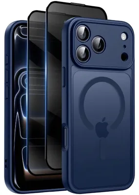Produktbild von Hülle + 2X Schutzglas für iPhone 17 Pro Magsafe Blickschutz Cover Case Bumper Full Screen 9H