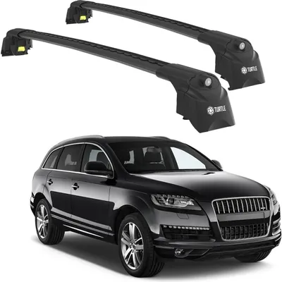 Produktbild von TURTLE DACHTRÄGER AIR-2 , Schwarz AUDI Q7 4L 2006 - 2015 (SUV)