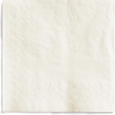 Produktbild von Sovie HORECA Cocktail-Servietten Creme aus Tissue 24 x 24 cm, 3-lagig, 150 Stück
