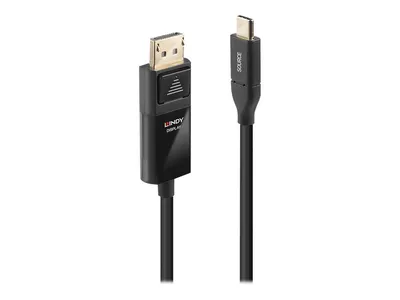 Zdjęcie produktu dla Lindy 43303, 3 m, USB Type-C, DisplayPort, Męska, Męska, Prosty