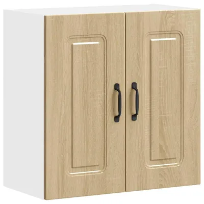 Image de vidaXL Armoire de cuisine suspendue Kalmar Chêne Sonoma Matériau dérivé du bois
