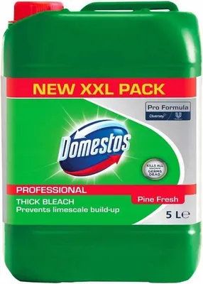 Zdjęcie produktu dla Domestos Płyn Do WC Pine Fresh Zielony 5L