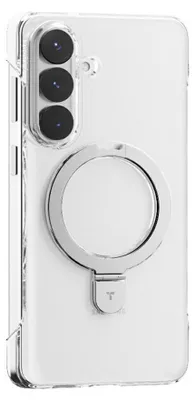 Produktbild von Torras – Ostand Slim Series Schutzhülle mit Ständer für Samsung Galaxy S26 Plus – transparent