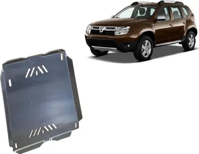 Obrázok produktu pre Hliníkový ochranný kryt palivovej nádrže Dacia Duster