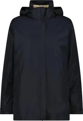 Produktbild von Cmp Woman Long Jacket Zip Hood Detachable Inn.jacket Nero Nero 46