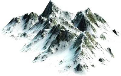 Produktbild von Fototapete Vlies 10631 VEXXL Gebirge weiss grau 3-tlg. 312 x 219 cm