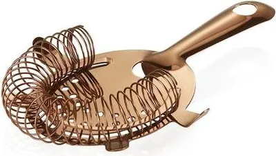 Produktbild von 6x Barsieb, Ø 8 cm, 15 cm, bronze, Chromnickelstahl, PVD-Beschichtung