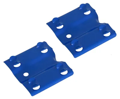 Produktbild von Regalverbinder für das Schwerlastregal RHINO | Stecksystem | 2 Stück | Blau