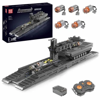 Zdjęcie produktu dla Zestaw do budowy pojazdu do budowy mostów z pilotem Mould King 20029