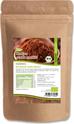 Produktbild von Mynatura  Kakao, stark entölt 1Kg