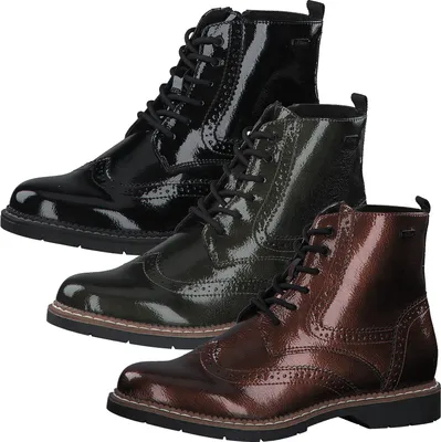Produktbild von s.Oliver Damen Schnürboots Stiefeletten 5-25465-27, Größe:39 EU, Farbe:Braun