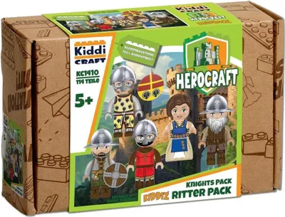 Immagine prodotto di Kiddicraft KC1410 KIDDIZ Pacchetto figure: Cavaliere