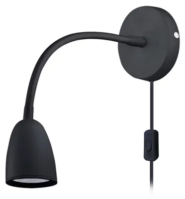Obrázok produktu pre LED nástenné svietidlo Solight WO54-B 4 W 280 lm 3000 K čierna