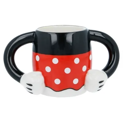 Produktbild von Keramikbecher 325ml 3D Minnie Mouse