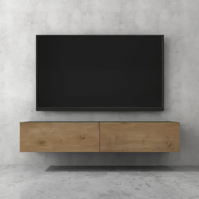 Produktbild von doporro TV Lowboard hängend Fernsehschrank Wohnzimmer | TV-Schrank hängend Fernsehtisch Hängeschrank 160cm Fernsehschrank02