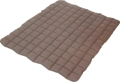 Produktbild von paw & pillow Microfaser Hundedecke Hundebetten Blau Braun Grau Schwarz Haustierdecke Pflegeleicht und allergikerfreundlich Taupe