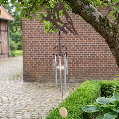 Produktbild von Windspiel, Eisen, Rostig, Vogel