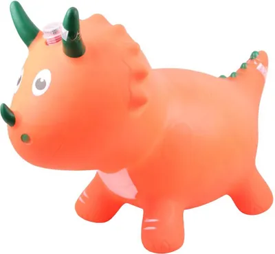 Productafbeelding van Dinosaurus springkussen met geluid - Trifox