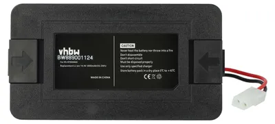 Produktbild von vhbw Akku kompatibel mit Rowenta X-plorer Serie 45 RR8227, RR8227WH Saugroboter Schwarz (3000 mAh, 14,4 V, Li-Ion)