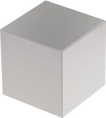 Produktbild von Neodym-Würfelmagnet 20x20mm 20000 g hellsilber Packung mit 10 Stück