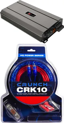 Produktbild von Endstufe Excalibur X4100.4 inkl. Crunch Kabelpaket CRK10 -