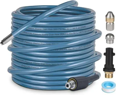 Produktbild von Rattenfang - Reinigungssatz für Abwasser - Abwasserreinigung - Abwasserschlauch