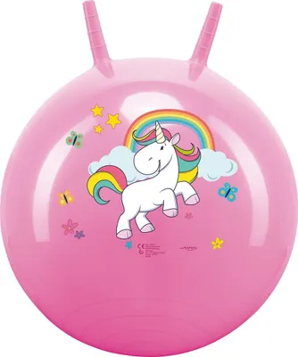 Produktbild von Sprungball 45-50cm Einhorn