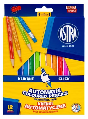Produktbild von Astra Sechskant-Drehstifte, 12 Farben