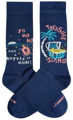 Image de Chaussettes Jimmy Lion 955863-BLUE pour Uni
