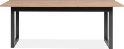 Produktbild von Esstisch Artisan Eiche und Anthrazit Industrial ausziehbar 200 - 240 cm bis 10 Personen Malta