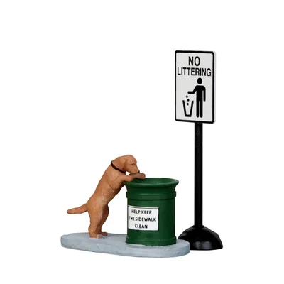 Immagine prodotto di Figura di Natale No littering