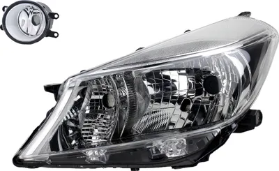 Produktbild von Scheinwerfer passend für Toyota Yaris XP13 09/2011 -07/14 H4 Li. + Nebel 811700D450 812200D040 1608422080 3550257L00 3550257L01 812200D Johns