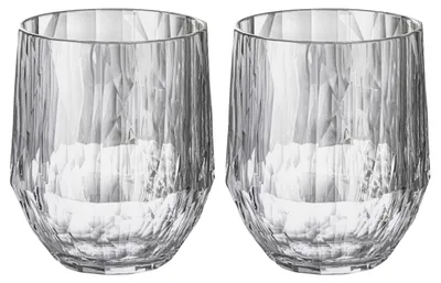 Weißweinglas-Set 2er 200 ml unzerbrechlich Kunststoff klar