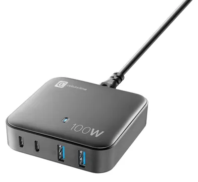Zdjęcie produktu dla Cellularline 8018080454844, Wewnętrzna, Prąd przemienny, Czarny