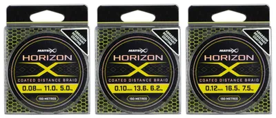 Produktbild von Fox Matrix X Coated Distance Braid - 150m Feederschnur, Durchmesser/Tragkraft:0.08mm / 5.0kg