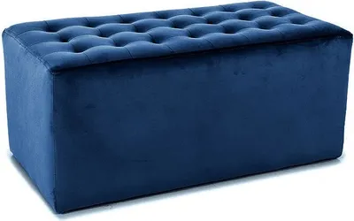 Immagine prodotto di Pouf imbottito largo ALFONS - blu