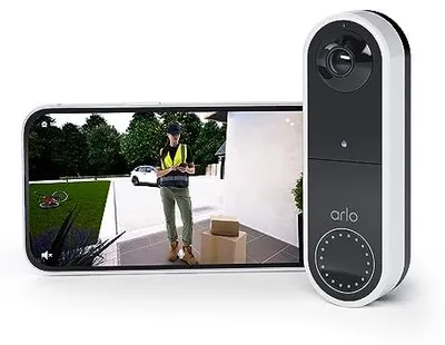 Drahtlose Video-Türklingel von Arlo mit Wi-Fi 1080p – Produktbild 1