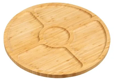 Immagine prodotto di Vassoio per spuntini Kesper in bambù da 35 cm