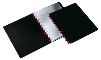Immagine prodotto di DURABLE Portalistini DURALOOK® EASY A4 con 20 buste, Nero, 242601