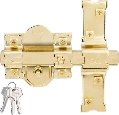 Obrázek produktu pro Bezpečnostní zámek Fac 301-r/80 Zlatá ocel 50 mm 80 mm