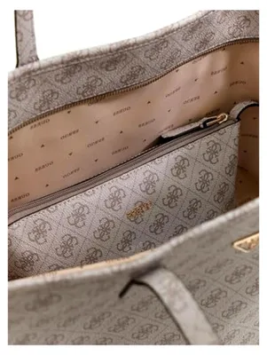 Produktbild von Shopper Schultertasche mit Laptopfach Power Play II Large Tech Tote Dark Taupe Logo
