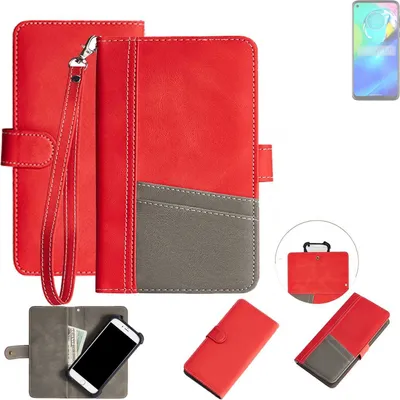 Produktbild von K-S-Trade Handy Schutzhülle kompatibel mit Motorola Moto G Power 5G Hülle Portemonnee Brieftasche Klapphülle Kartenfächer Flip Wallet Case Etui