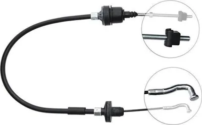 Productafbeelding van Kabelbediende koppeling, 835 mm, met ABS, geschikt voor onder andere OPEL VECTRA