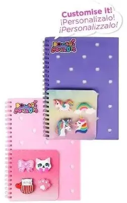 Image de Cahier à spirales avec épingles MIX